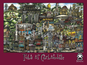 The pubsOf Carbondale IL Poster