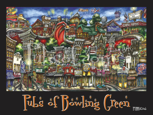 The Pubs Of Bowling Green Poster