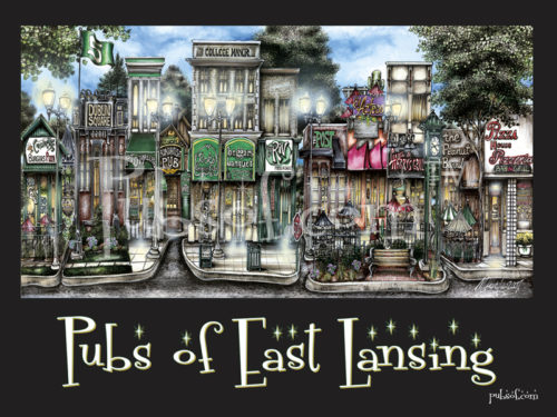 The pubsOf East Lansing Poster