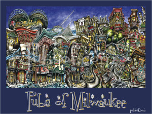 The pubsOf Milwaukee, WI Poster