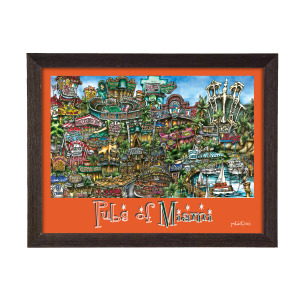 The pubsOf Miami FL Poster Made Of Quality Material