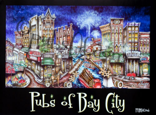 The pubsOf Bay City, MI Poster