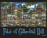 Pubs of Cathedral Hill St Paul Poster