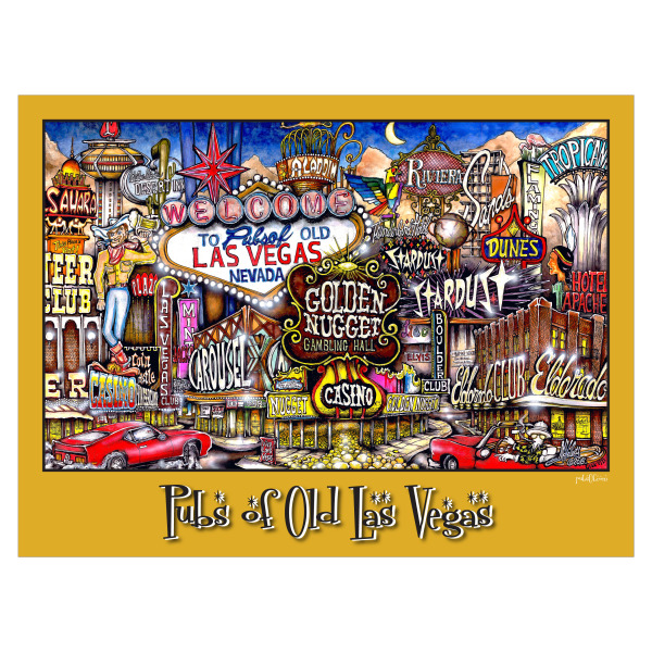 pubsOf Old Las Vegas, NV poster • pubsOf.yourTown