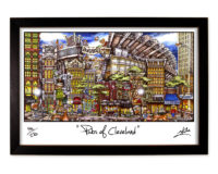 The pubsOf Cleveland Framed Print