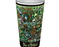 The Portland OR Pint Glass Sets