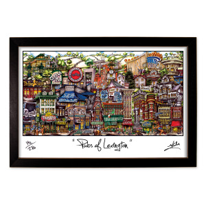 The Lexington Litho Framed Print