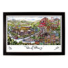 The pubsOf Pittsburgh Framed Print