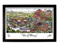 The pubsOf Pittsburgh Framed Print