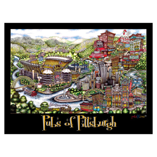 Quality pubsOf Pittsburgh Poster