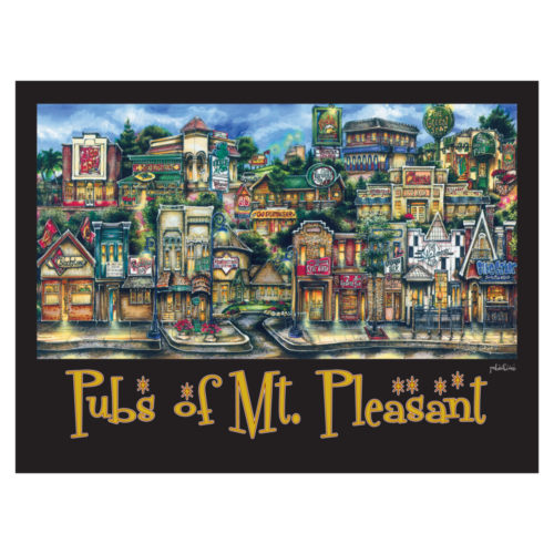 The pubsOf Mt Pleasant, MI Poster