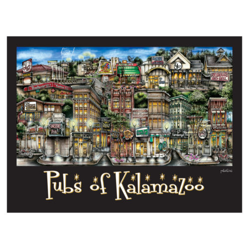 The pubsOf Kalamazoo, MI Poster