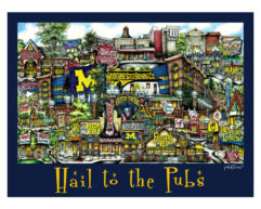 Hail To The Pubs Unframed Poster