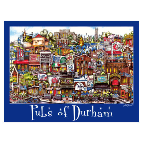 The pubsOf Durham Duke, NC Poster