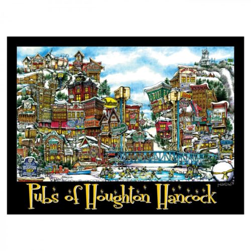 pubsOf Houghton Unframed Poster