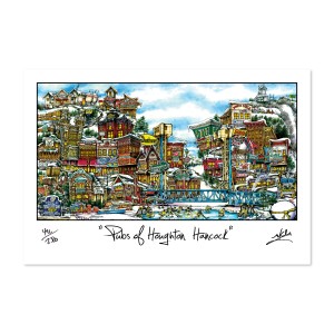The pubsOf Houghton Hancock Print