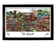 The pubsOf Knoxville Framed Print