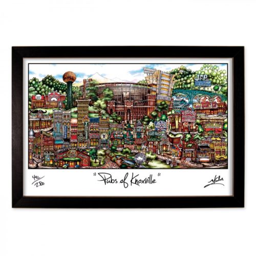 The pubsOf Knoxville Framed Print