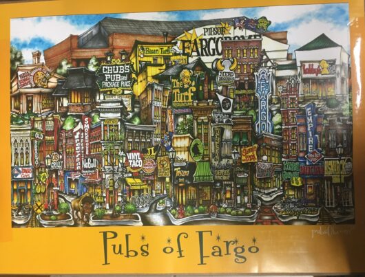 The Beautiful pubsOf Fargo, ND Poster